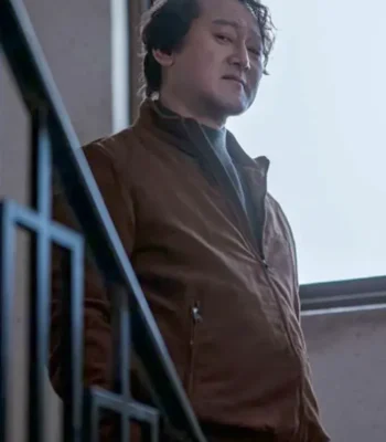 Park Sang Yong Concrete Market Brown Jacket