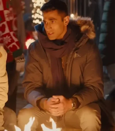 Parth Akoliya A Cherry Pie Christmas Puffer Jacket