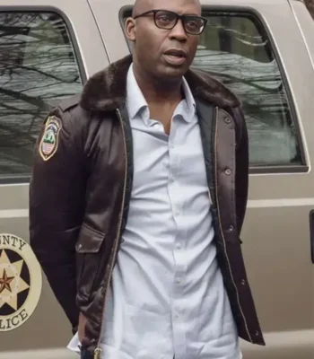 Patrick Regis Stand Your Ground Shearling Leather Jacket