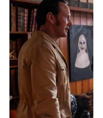 Patrick Wilson The Conjuring Last Rites Beige Jacket