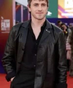 Paul Mescal Hamnet Black Leather Jacket
