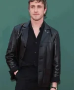Paul Mescal Hamnet Black Leather Jacket