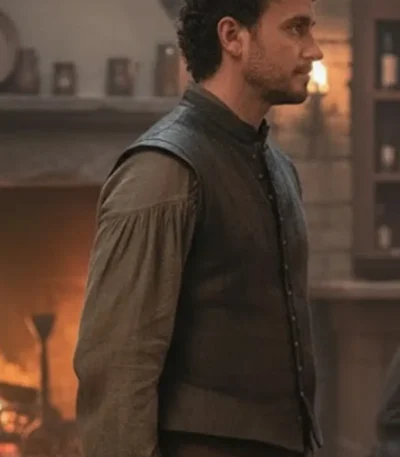 Paul Mescal Hamnet Leather Vest