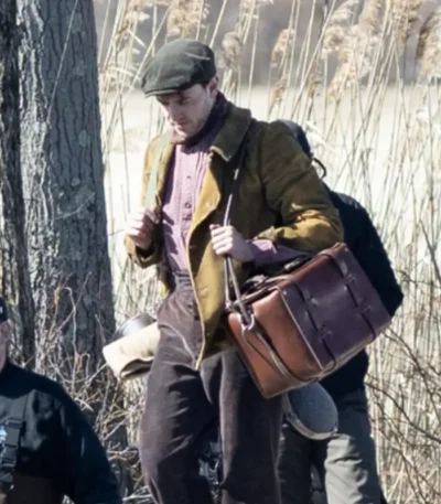 Paul Mescal The History of Sound Brown Jacket