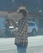 Pedro Pascal Eddington Plaid Jacket