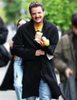 Pedro Pascal Materialists Black Coat