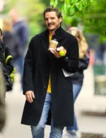 Pedro Pascal Materialists Black Coat