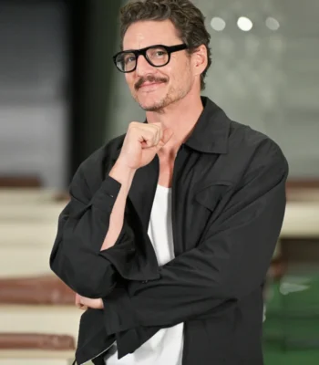 Pedro Pascal The Fantastic Four First Steps Black Jacket