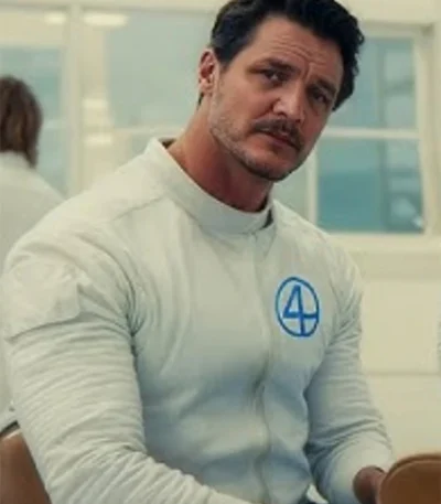 Pedro Pascal The Fantastic Four First Steps White Jacket