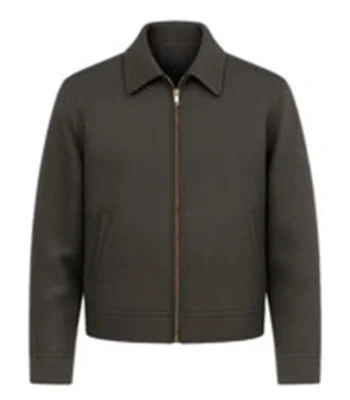 Peter Jacobson Christmas On Duty Grey Jacket