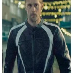 Pillion Alexander Skarsgård Black Racer Jacket