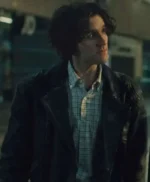 Pillion Harry Melling Black Leather Jacket