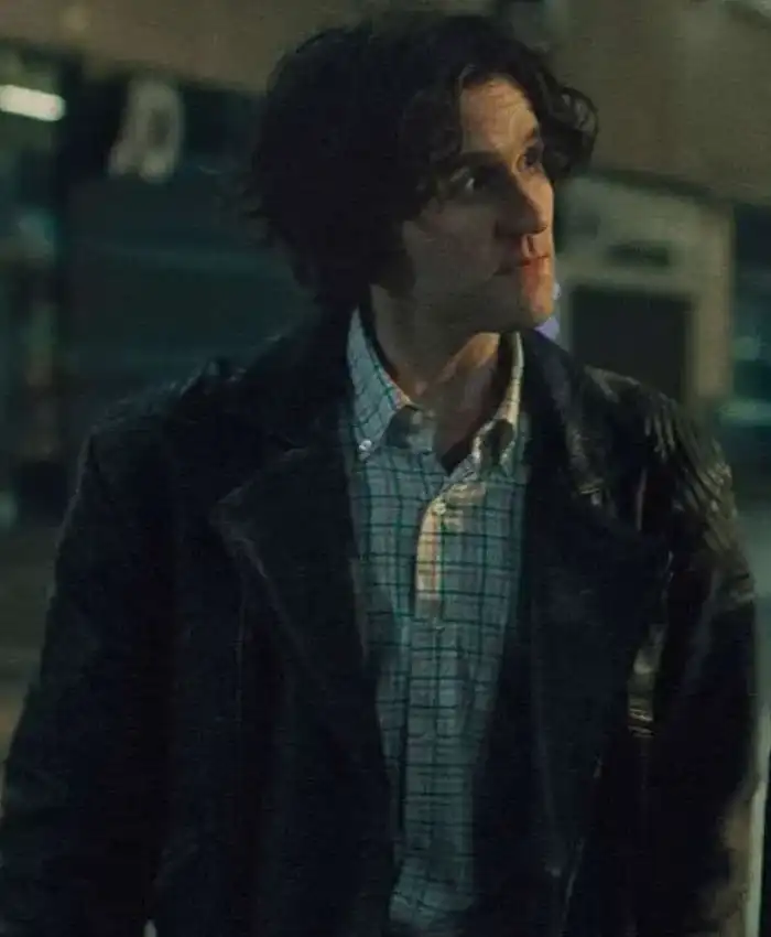 Pillion Harry Melling Black Leather Jacket Pillion Harry Melling Black Leather Jacket