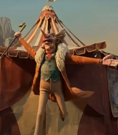 Pinocchio Count Volpe Long Coat