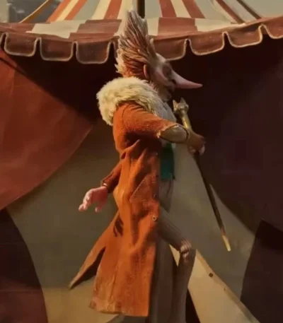 Pinocchio Count Volpe Long Coat
