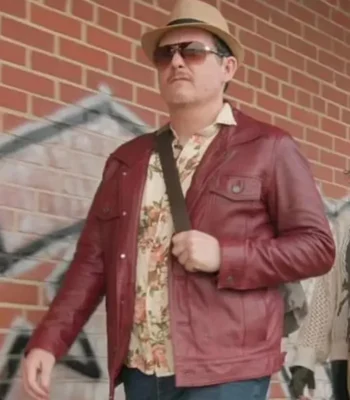 Police Flash 80 Francois Damiens Leather Jacket