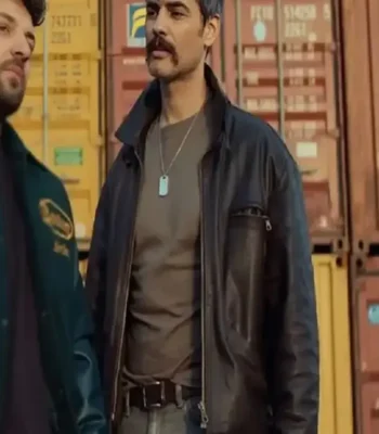 Police Per Jete Nik Xhelilaj Leather Jacket