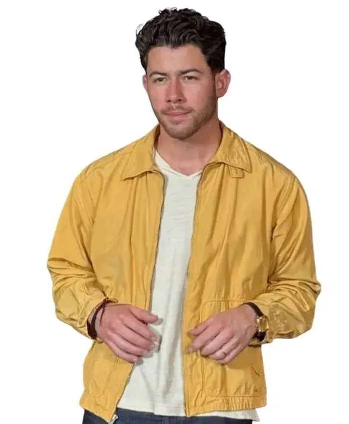 Power Ballad Nick Jonas Yellow Jacket Power Ballad Nick Jonas Yellow Jacket