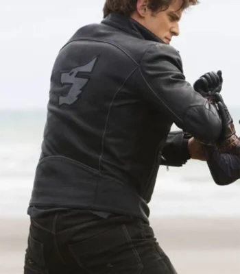 Power Rangers RPM Black Ziggy Leather Jacket