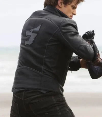 Power Rangers RPM Black Ziggy Leather Jacket