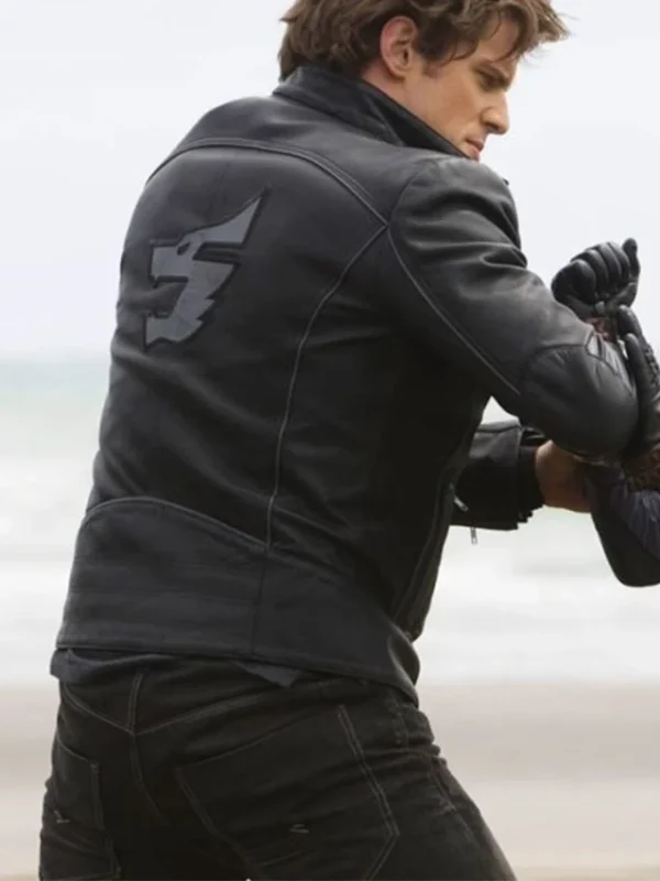 Power Rangers RPM Black Ziggy Leather Jacket