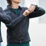 Power Rangers RPM Black Ziggy Leather Jacket