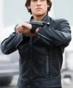 Power Rangers RPM Black Ziggy Leather Jacket