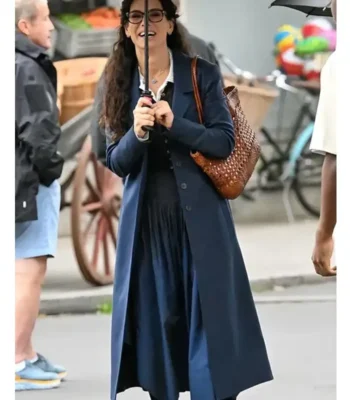 Practical Magic 2 Sandra Bullock Blue Coat