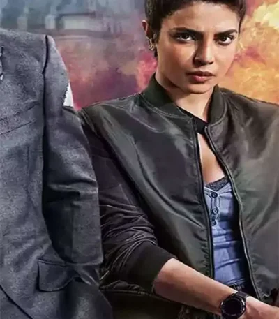 Priyanka Chopra Jonas Heads of State Bomber Jacket