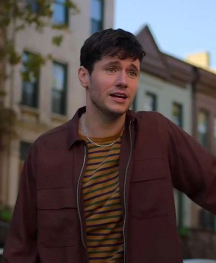 Problemista 2023 James Scully Burgundy Jacket Problemista 2023 James Scully Burgundy Jacket