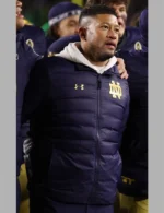 Marcus Freeman Notre Dame Puffer Jacket