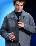 Mickey 17 Robert Pattinson Grey Cotton Jacket
