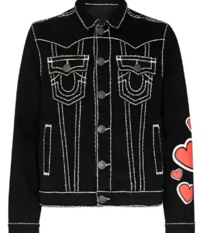 Chief Keef Heart Denim Jacket