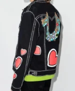 Chief Keef Heart Denim Jacket