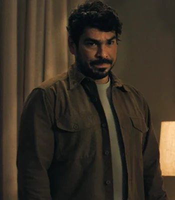 Raúl Castillo Hand That Rocks the Cradle Green Jacket