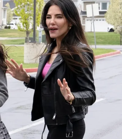 Rebekah Graf The Stranger in My Home Leather Jacket