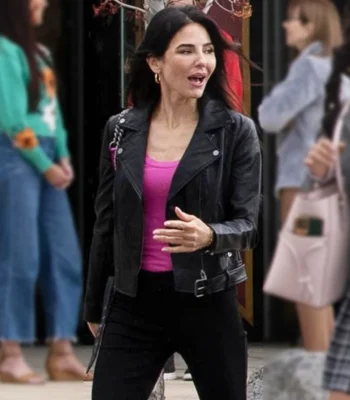 Rebekah Graf The Stranger in My Home Leather Jacket