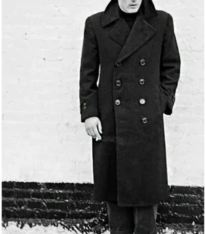 Rebel Without a Cause James Dean black coat