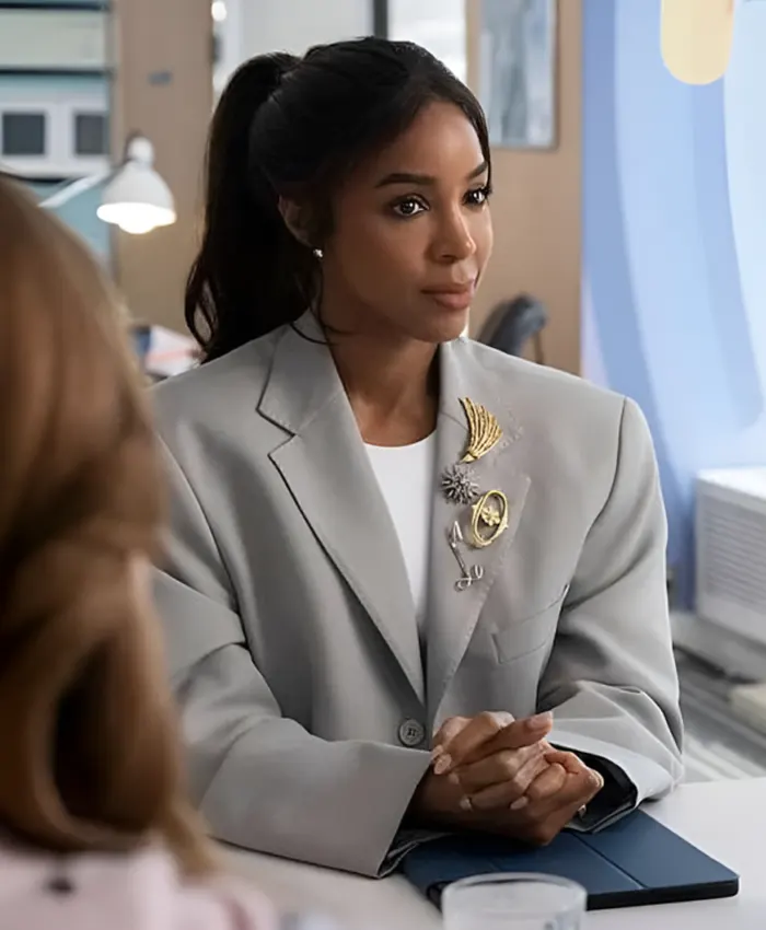 Relationship Goals Kelly Rowland Grey Blazer Relationship Goals Kelly Rowland Grey Blazer