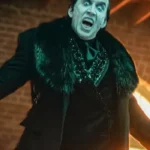 Renfield 2023 Dracula Black Trench Coat