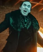 Renfield 2023 Dracula Black Trench Coat