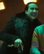 Renfield 2023 Dracula Black Trench Coat
