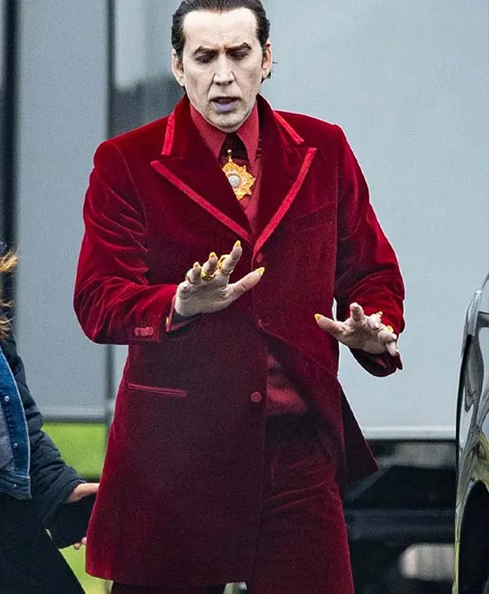 Renfield 2023 Nicolas Cage Velvet Suit Renfield 2023 Nicolas Cage Velvet Suit