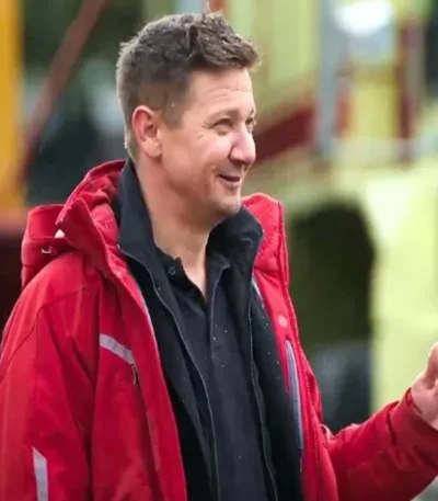 Rennervations 2023 Jeremy Renner Red Jacket