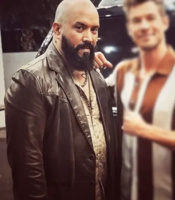 Reno Reyes Desert Dawn Leather Blazer