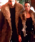 Return of Xander Cage Style Shearling Trench Coat