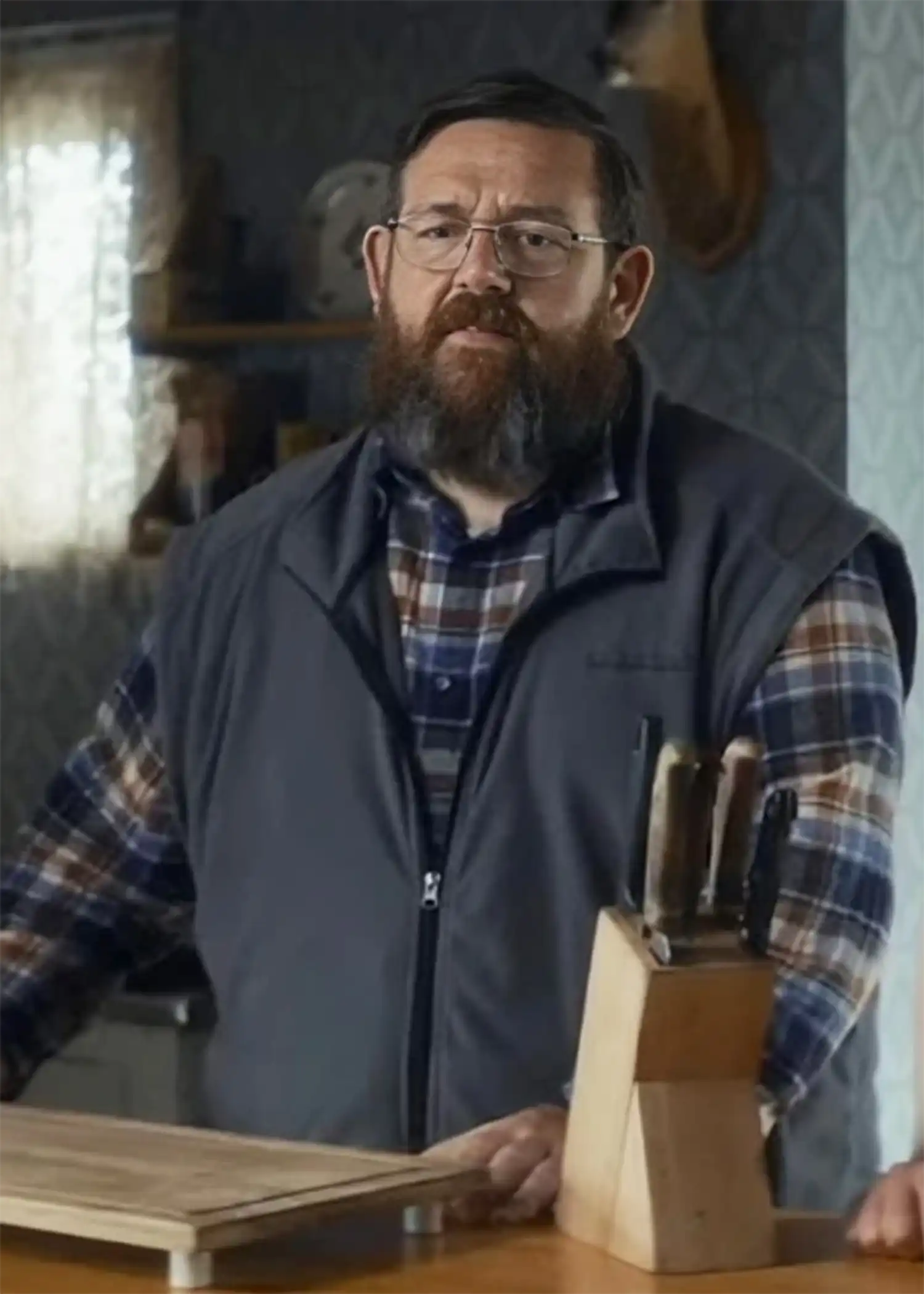 Richard Get Away Grey Fleece Vest Richard Get Away Grey Fleece Vest