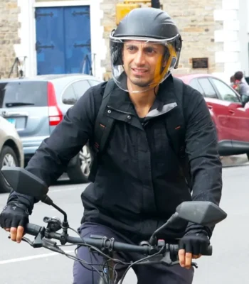 Riz Ahmed Relay Black Jacket