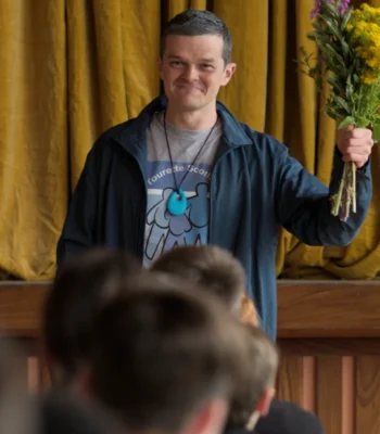 Robert Aramayo I Swear Black Jacket