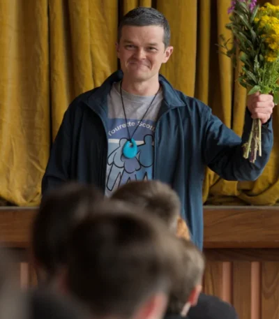 Robert Aramayo I Swear Black Jacket
